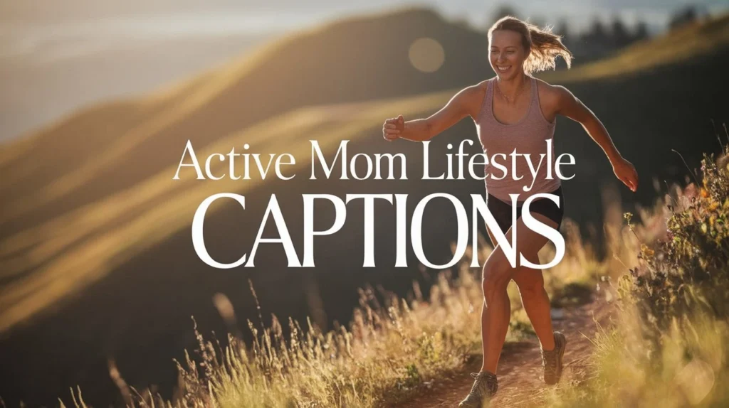 Active Mom Lifestyle Captions