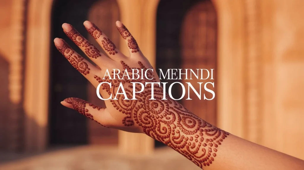 Arabic Mehndi Captions