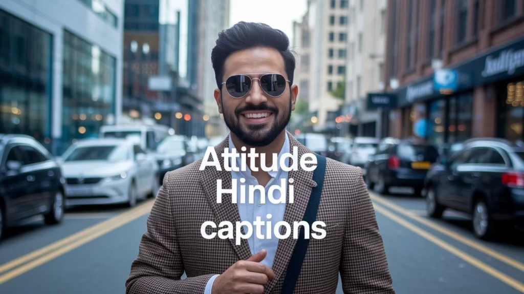 Attitude Hindi Captions