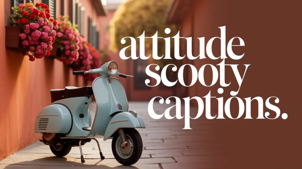 Attitude Scooty Captions