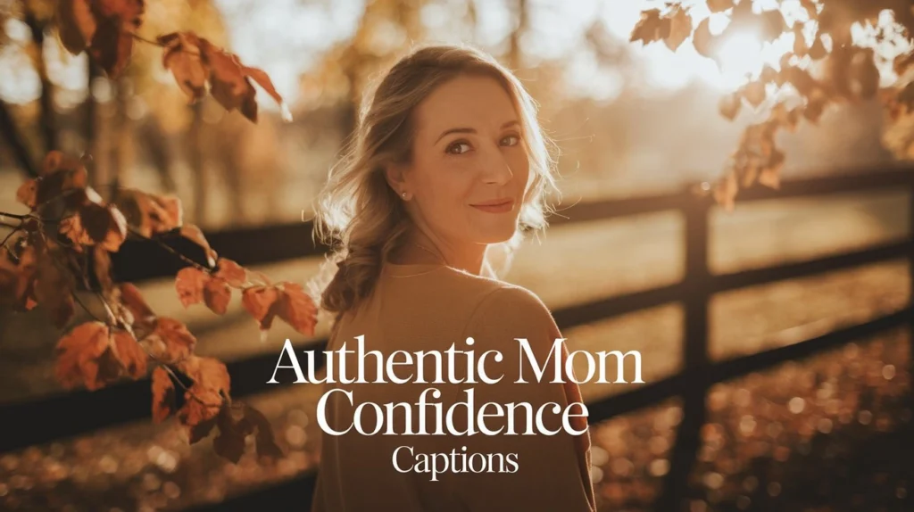 Authentic Mom Confidence Captions