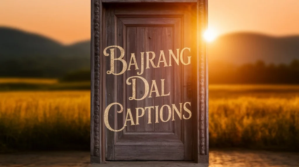 Bajrang Dal Captions