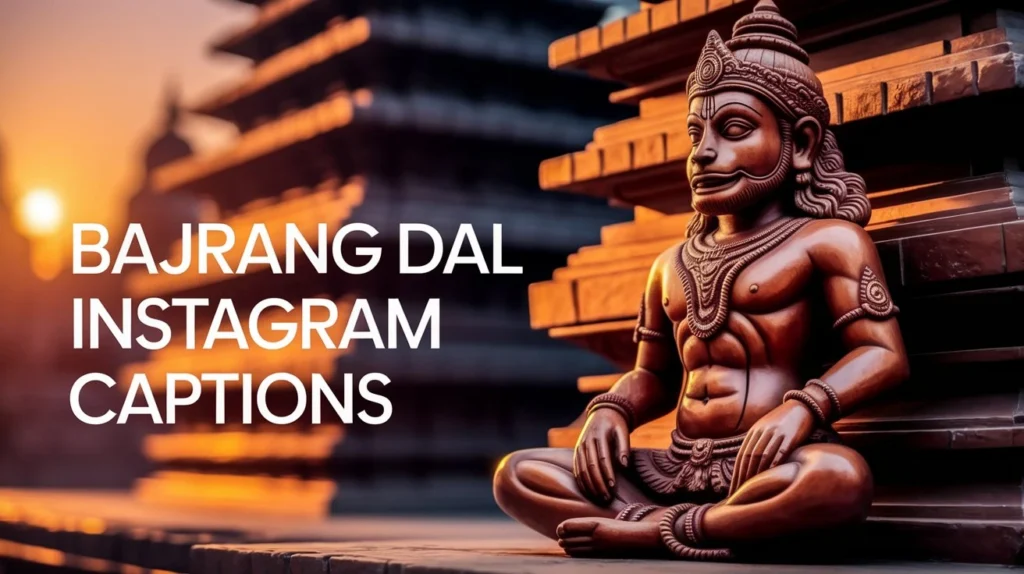 Bajrang Dal Instagram Captions