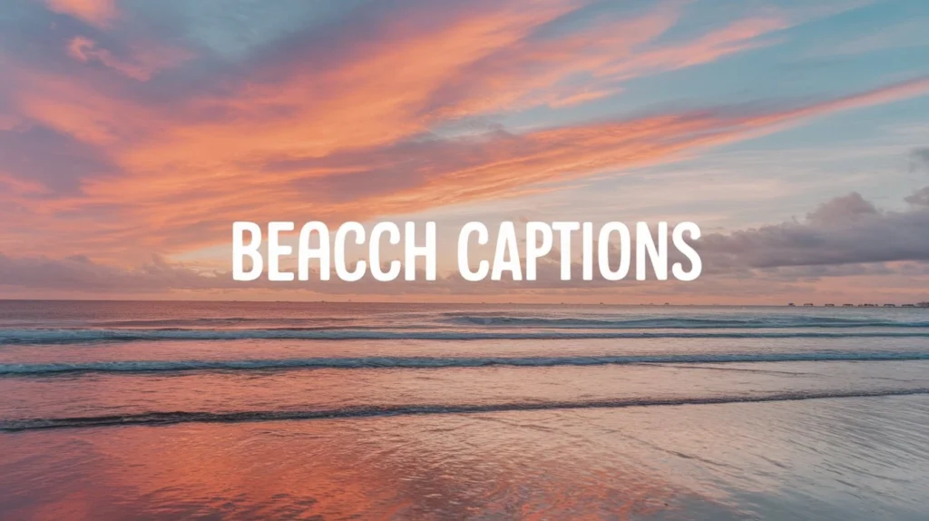 Beach Captions