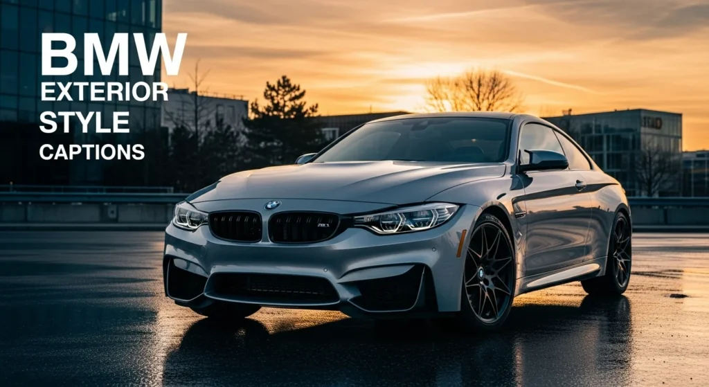 BMW Exterior Style Captions