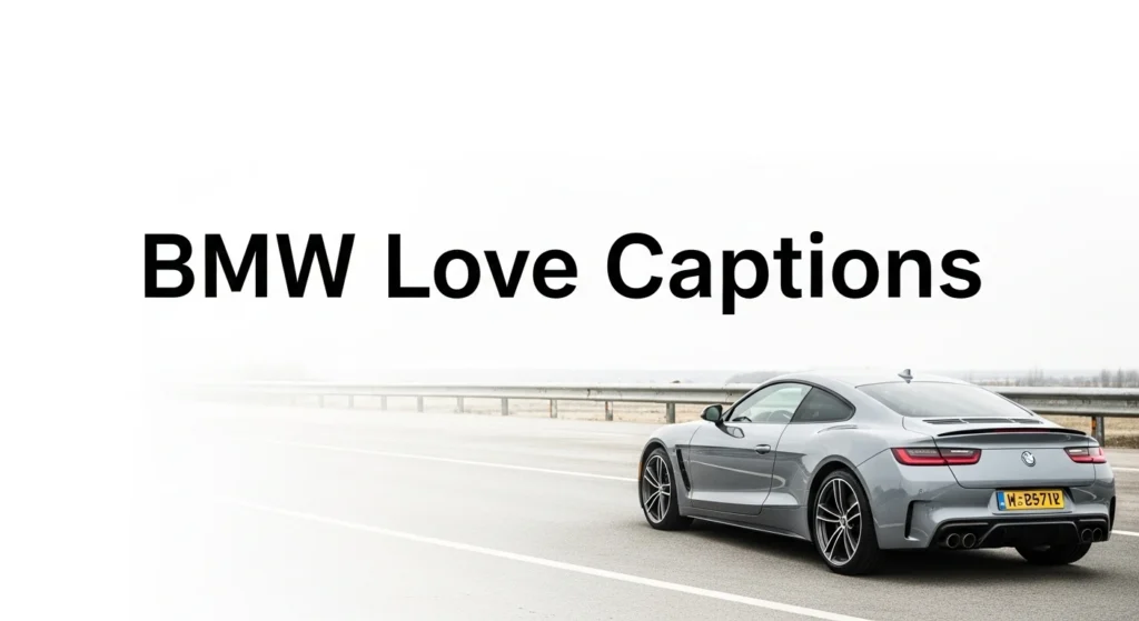 BMW Love Captions