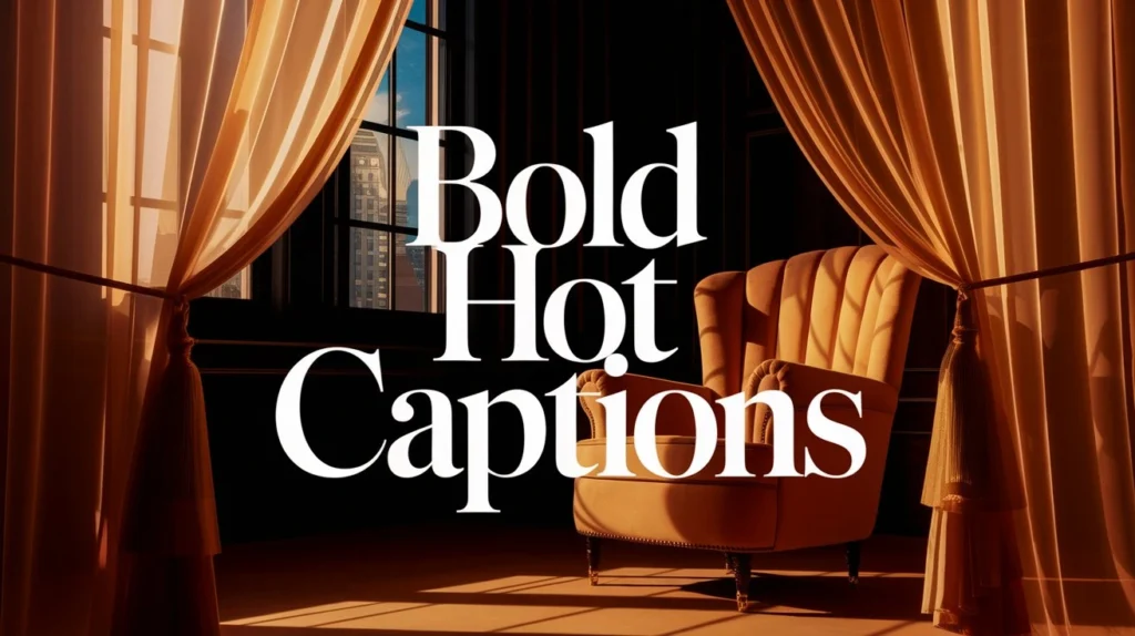 Bold Hot Captions
