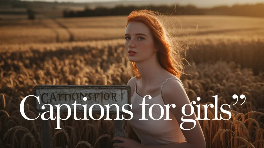Captions for Girls