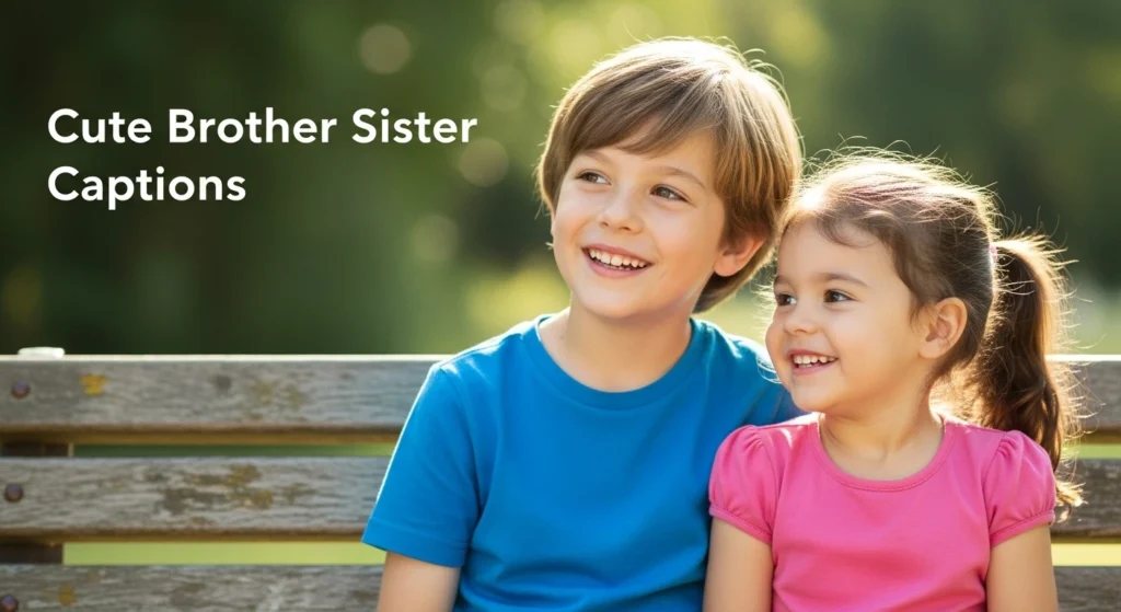 Cute Brother Sister Captions