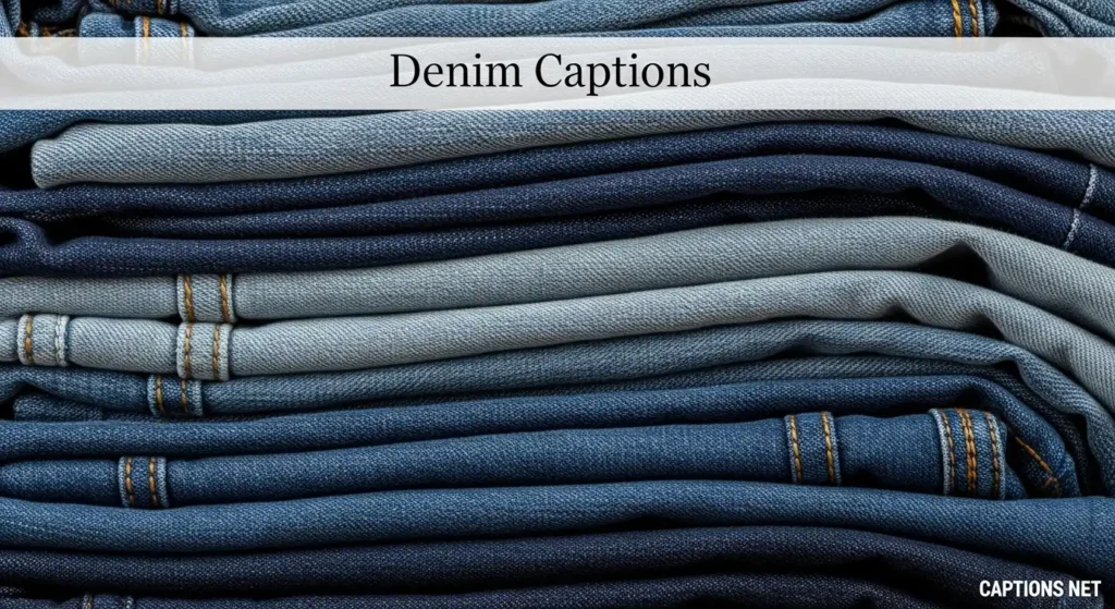 Denim Captions