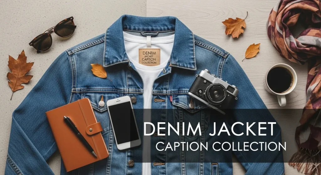 Denim Jacket Caption Collection