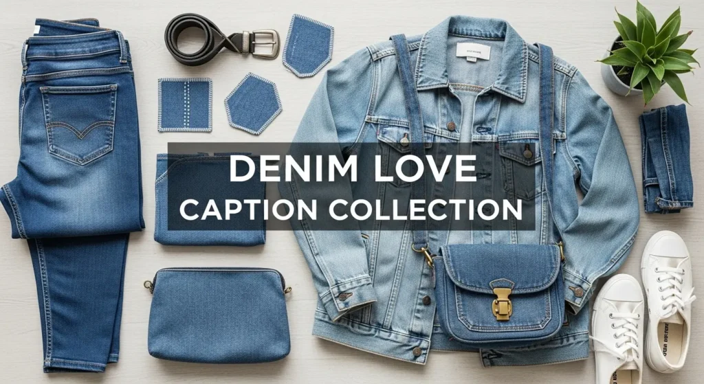 Denim Love Caption Collection
