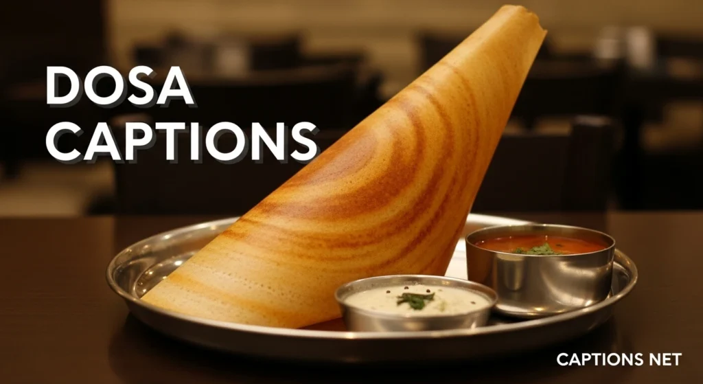 Dosa Captions
