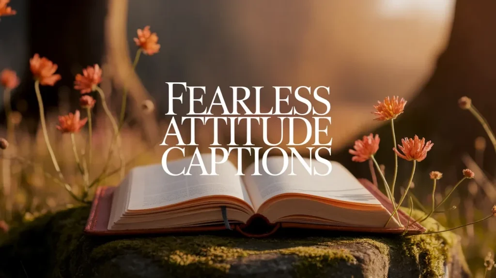 Fearless Attitude Captions