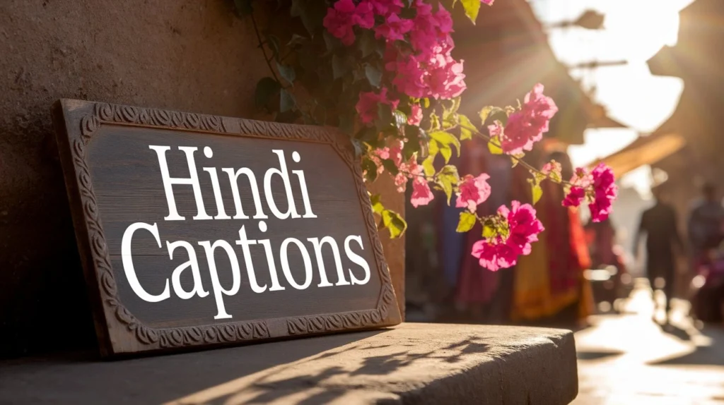  Hindi Captions