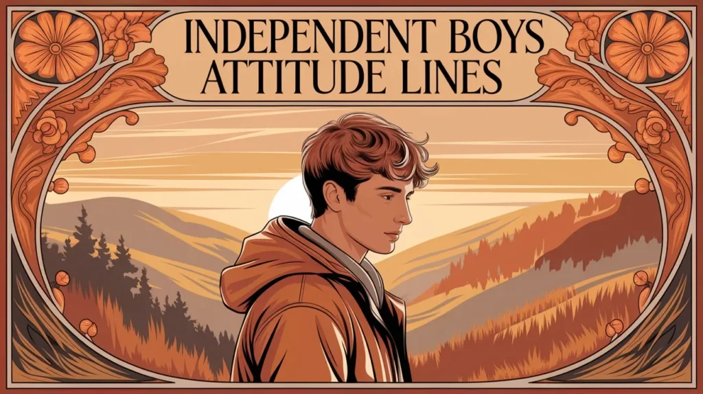 Independent Boys Attitude Lines