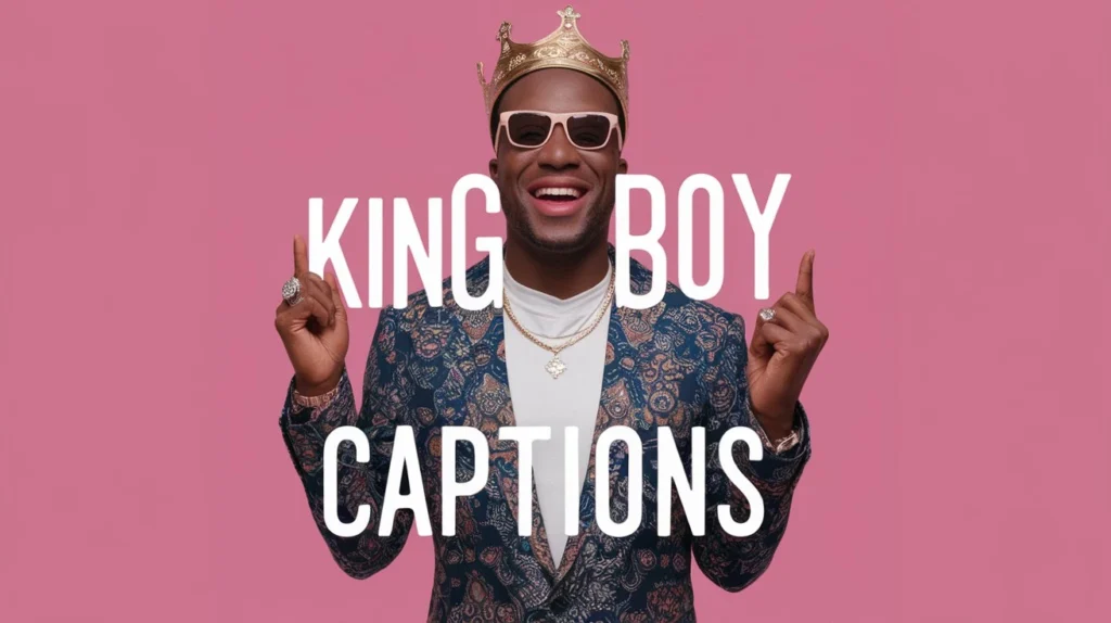 King Boy Captions