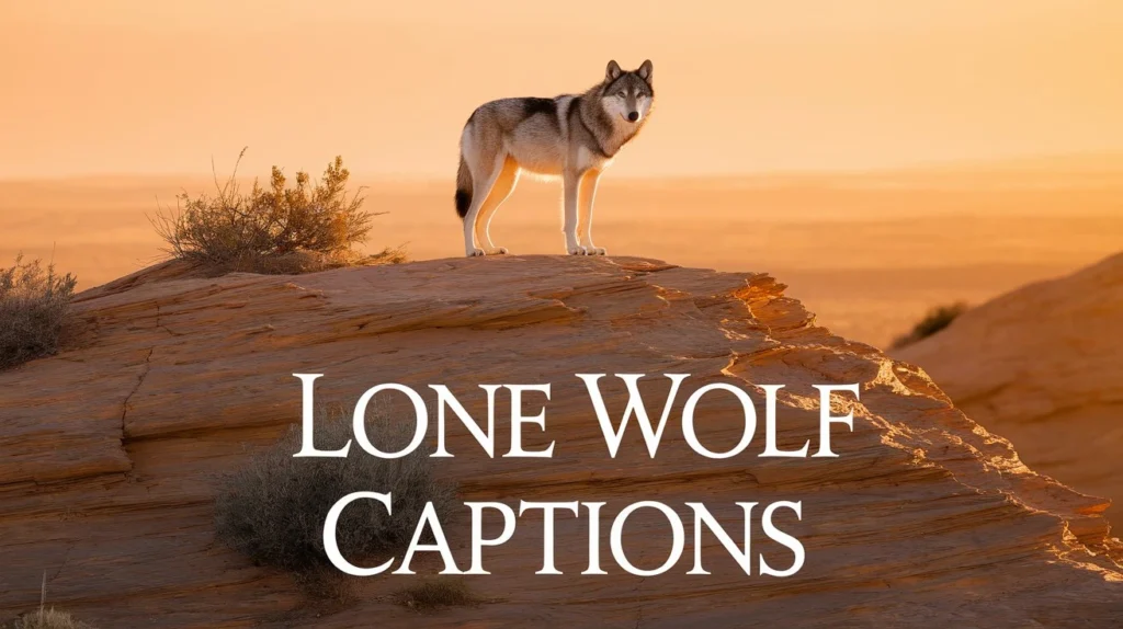 Lone Wolf Captions