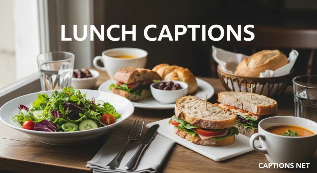 Lunch Captions