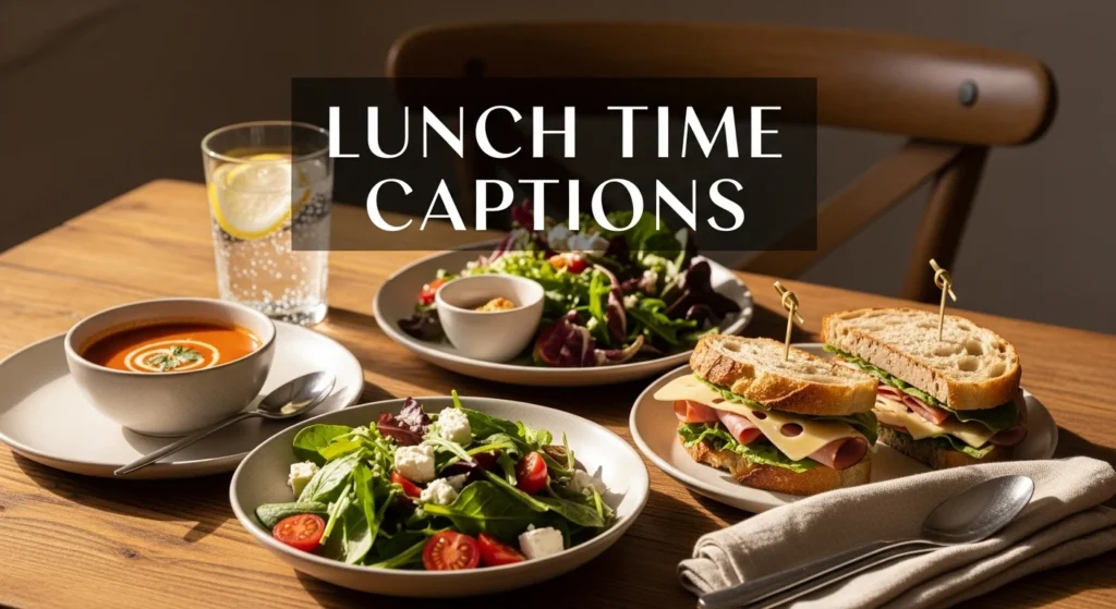 Lunch Time Captions