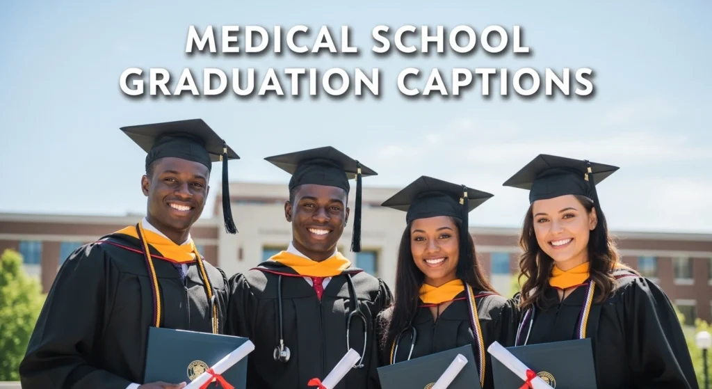 Medical School Graduation Captions