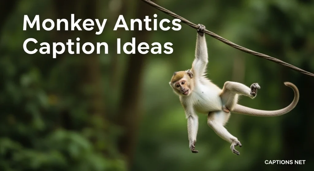Monkey Antics Caption Ideas