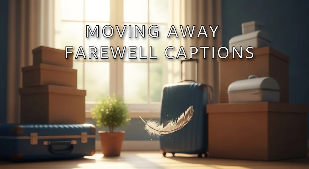 Moving Away Farewell Captions
