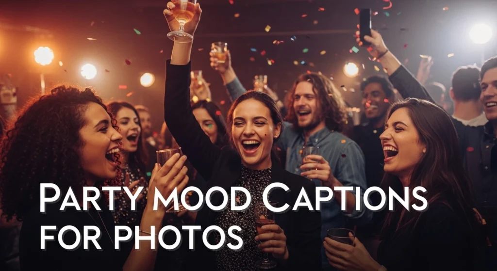 Party Mood Captions for Photos