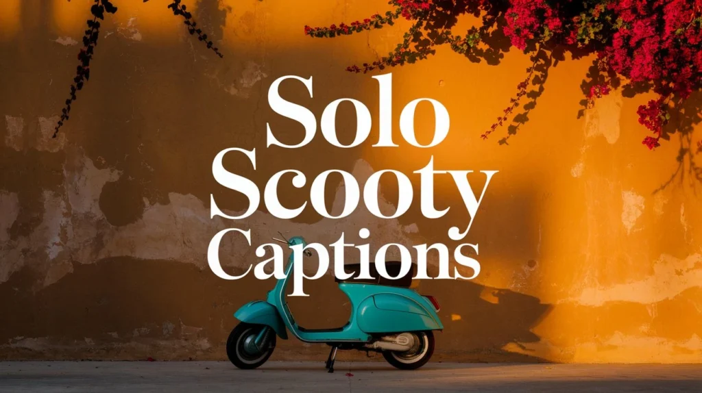 Solo Scooty Captions