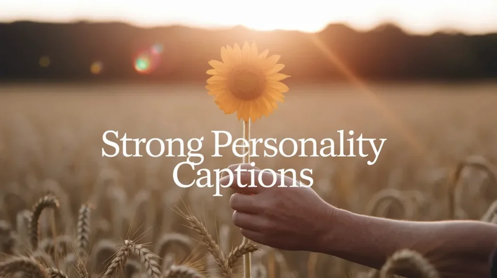 Strong Personality Captions