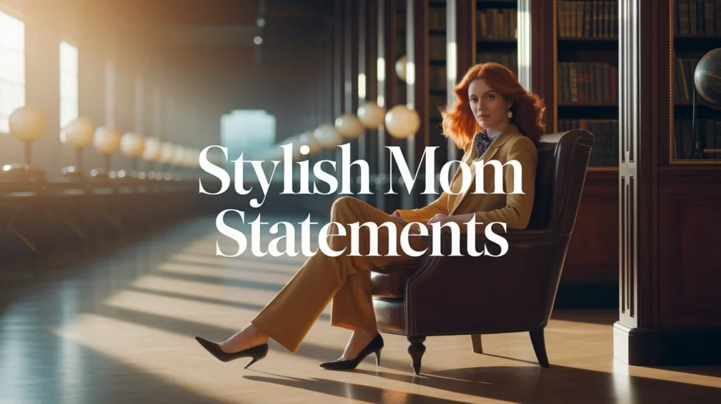 Stylish Mom Statements
