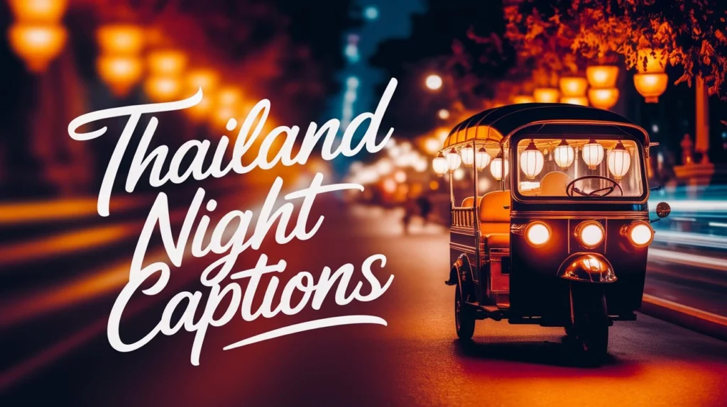 Thailand Night Captions