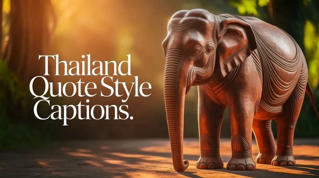 Thailand Quote Style Captions
