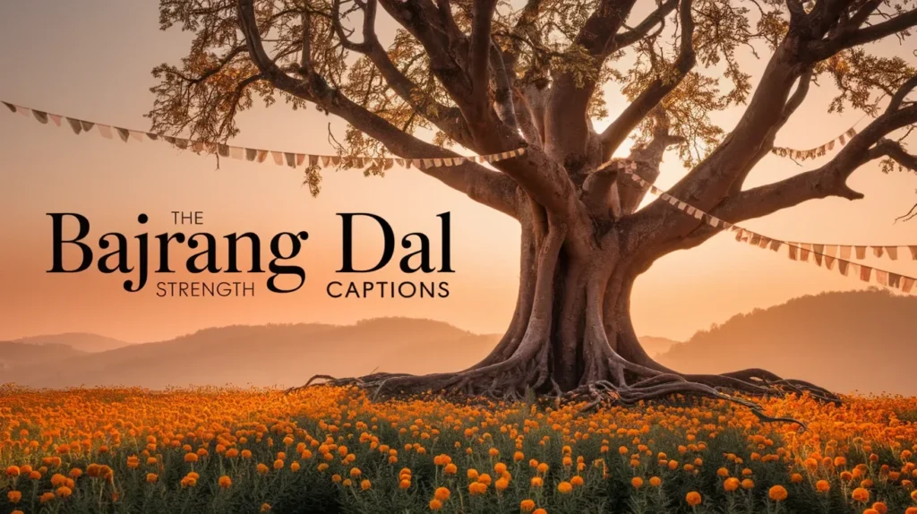 The Bajrang Dal Strength Captions