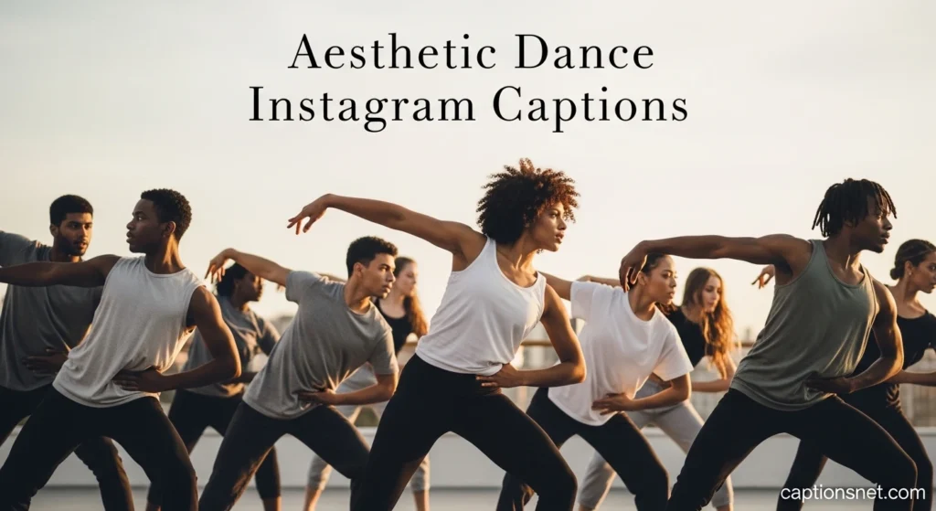 Aesthetic Dance Instagram Captions
