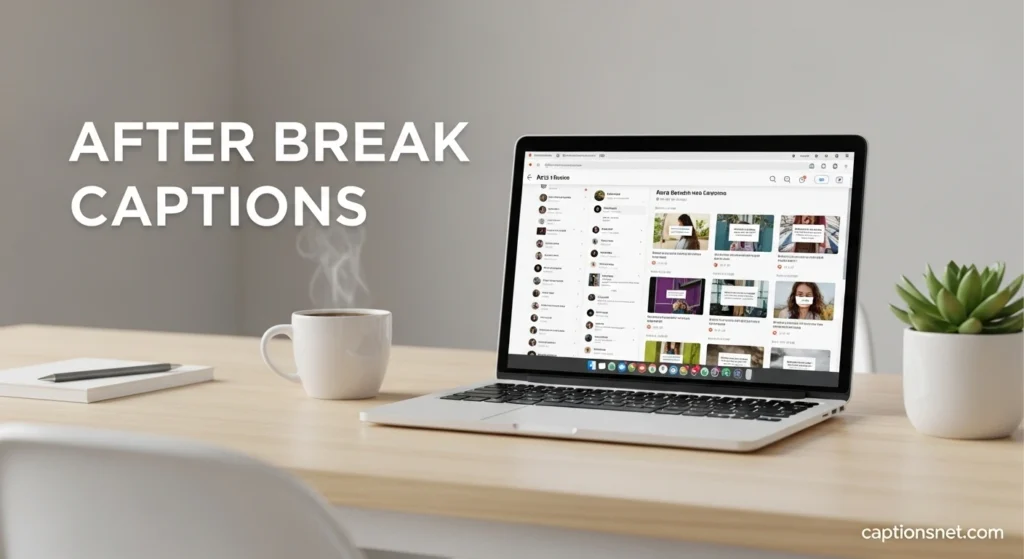 After break captions