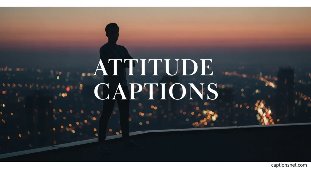 Attitude Captions