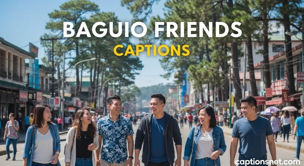Baguio Friends Captions