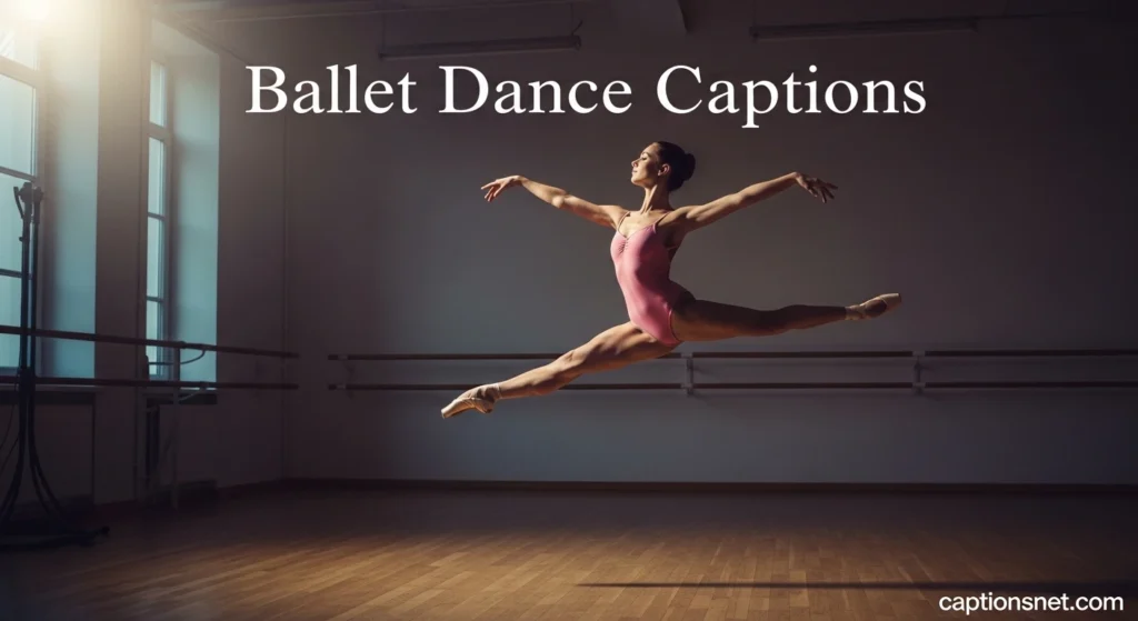 Ballet Dance Captions