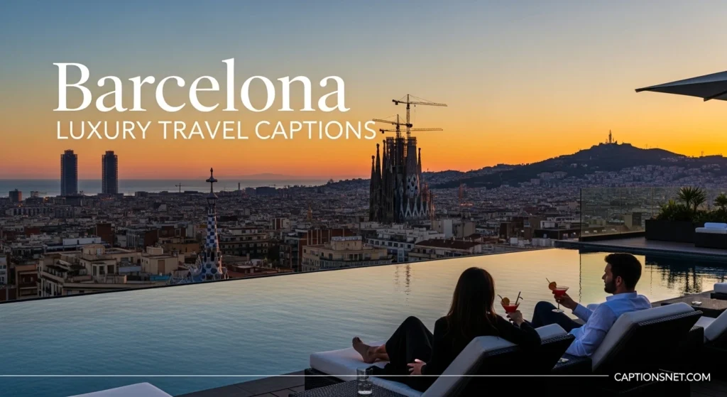 Barcelona Luxury Travel Captions