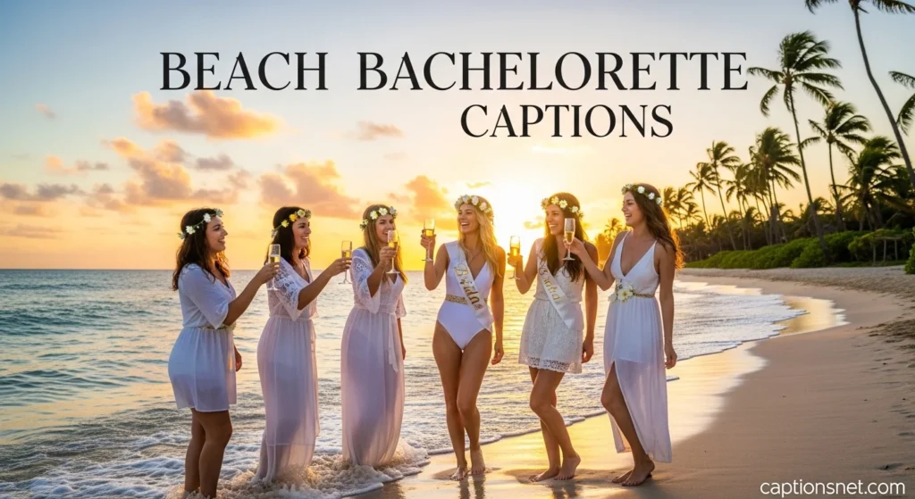 Beach Bachelorette Captions