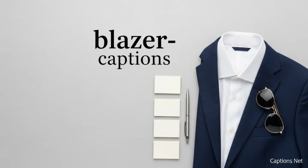 Blazer Captions