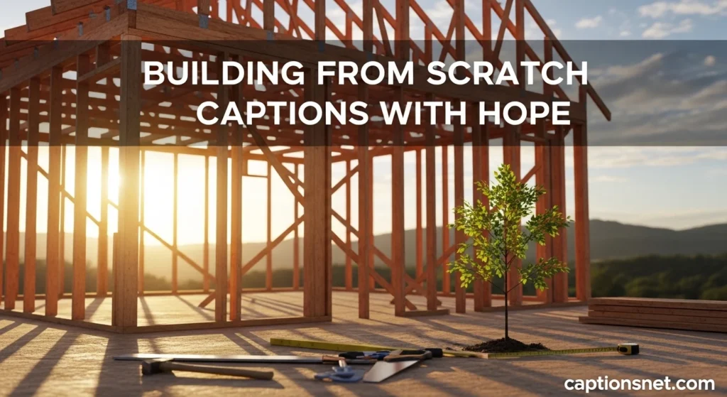 Building From Scratch Captions With Hope