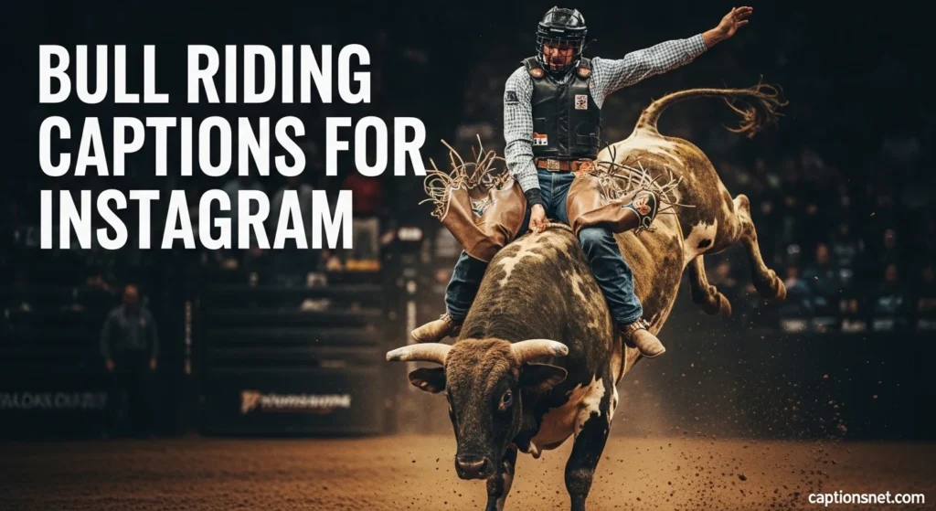 Bull Riding Captions for Instagram