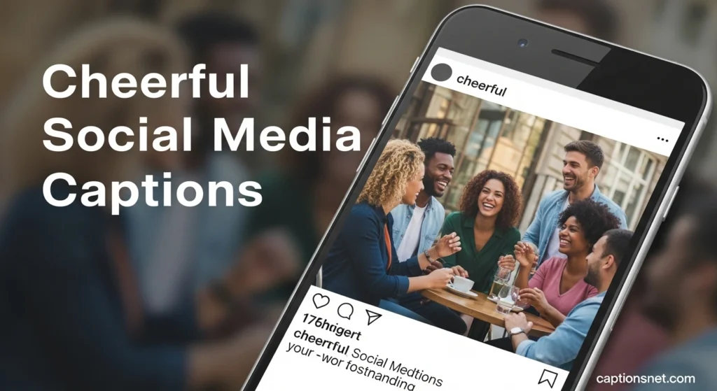 Cheerful Social Media Captions