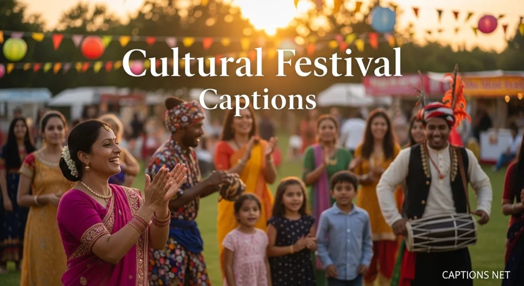 Cultural Festival Captions