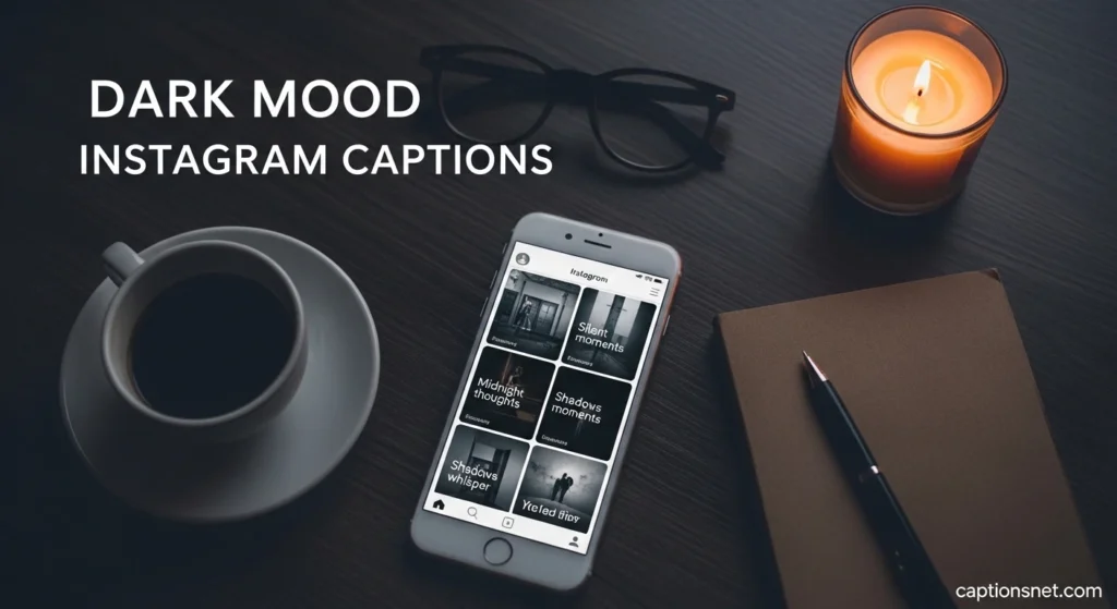 Dark Mood Instagram Captions