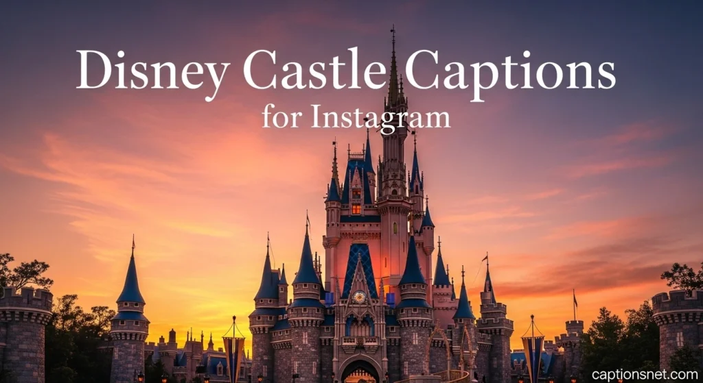 Disney Castle Captions for Instagram