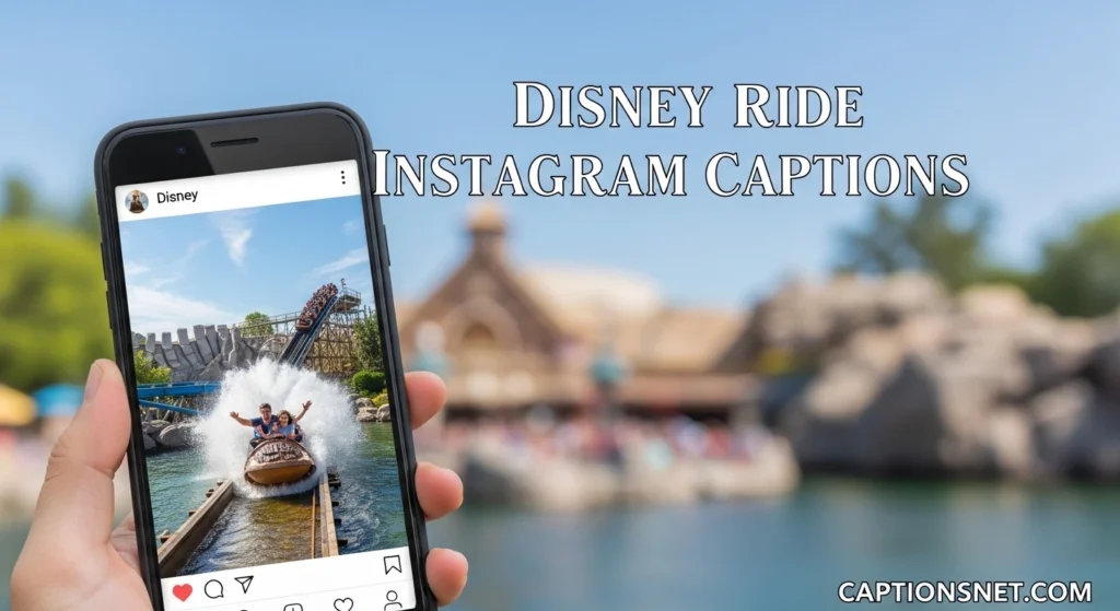 Disney Ride Instagram Captions