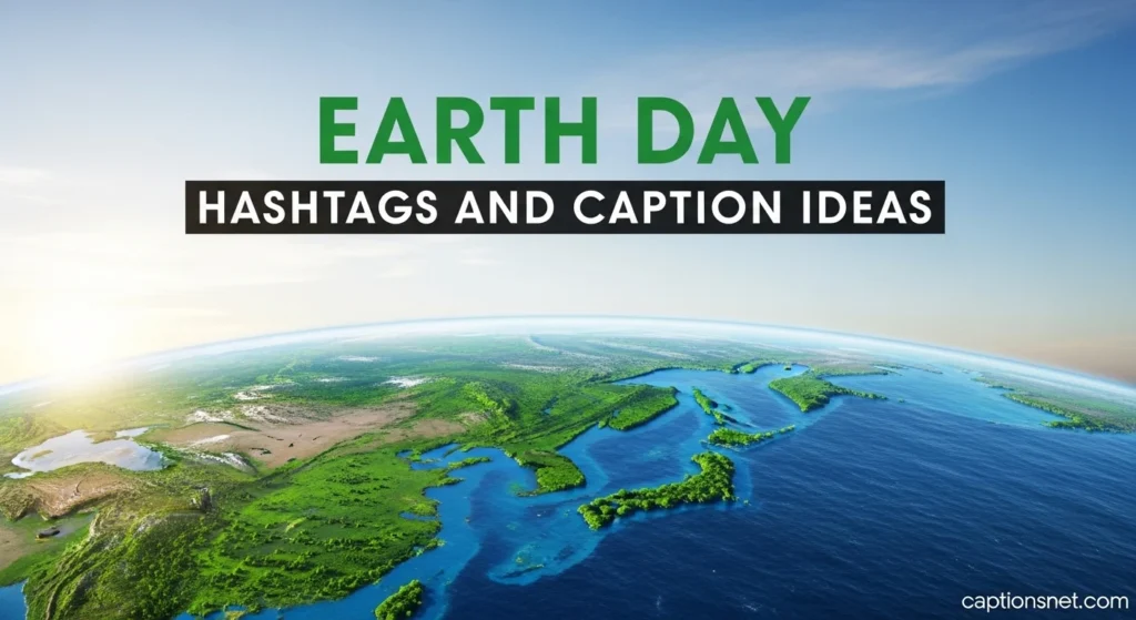 Earth Day Hashtags and Caption Ideas